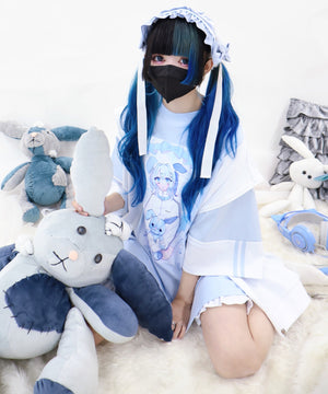 闇うさぎ擬人化ティー