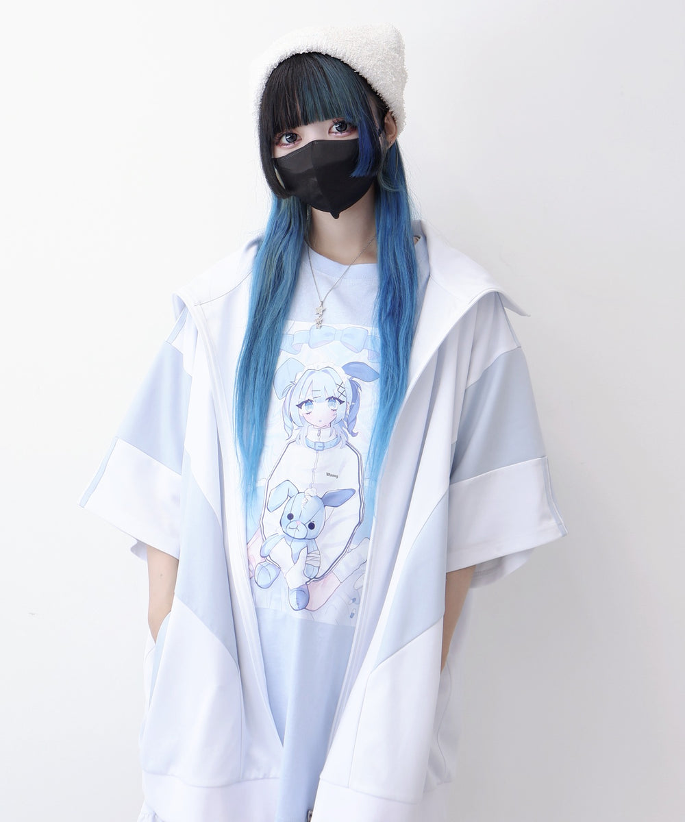 闇うさぎ擬人化ティー