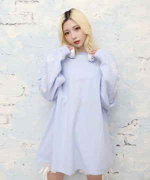 転がり系闇うさロンT