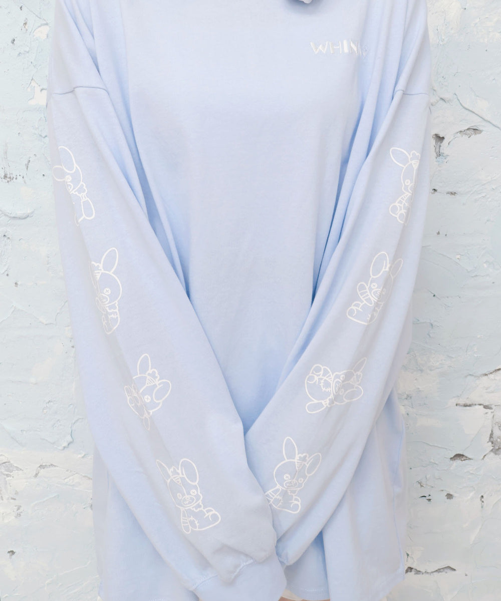 転がり系闇うさロンT