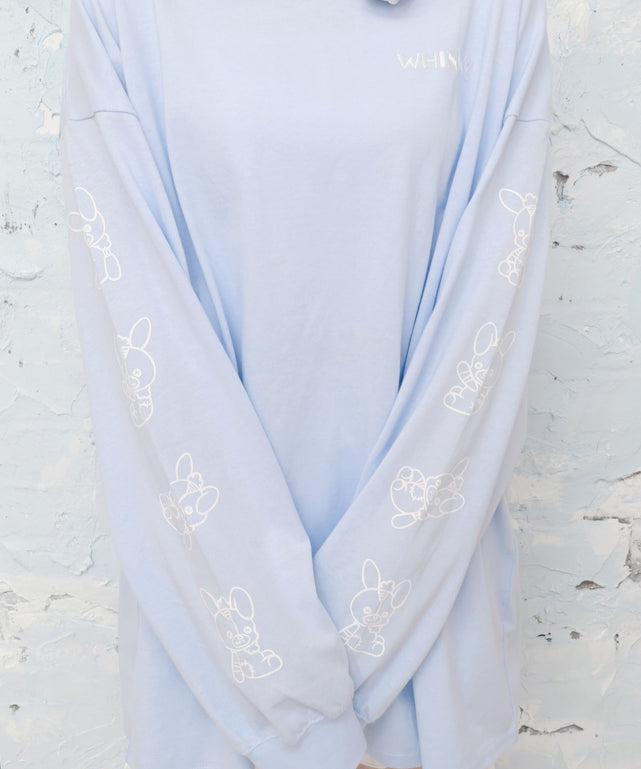 転がり系闇うさロンT