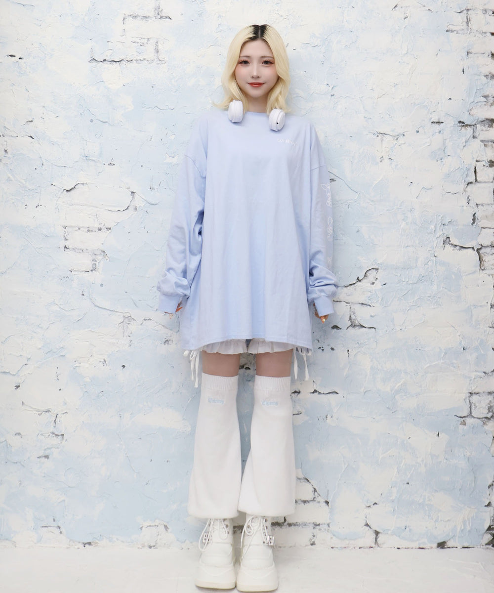 転がり系闇うさロンT