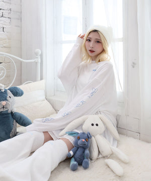 転がり系闇うさロンT