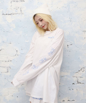 転がり系闇うさロンT