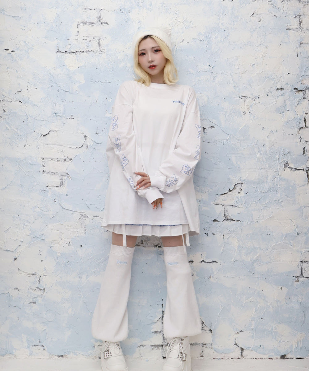 転がり系闇うさロンT