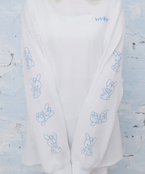 転がり系闇うさロンT