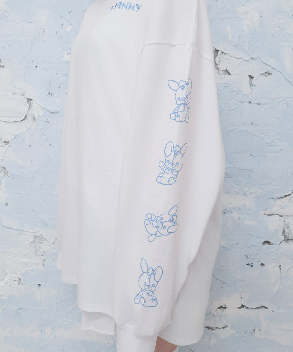 転がり系闇うさロンT