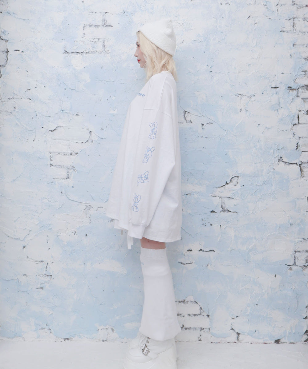 転がり系闇うさロンT