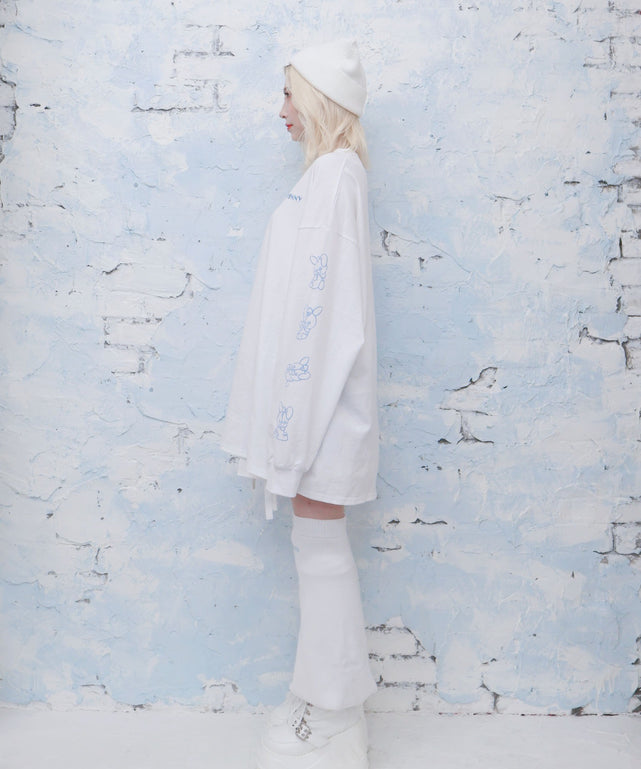 転がり系闇うさロンT