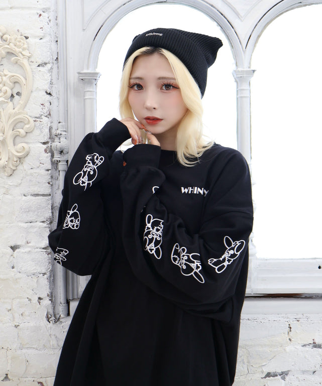 新品　正規品　kry clothing　「虚心」ロンT　黒×紫　地雷系　サブカル 楽天市場】