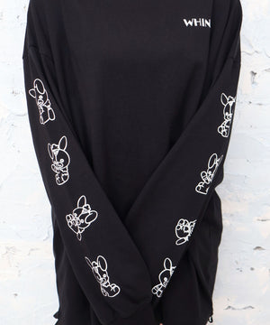 転がり系闇うさロンT