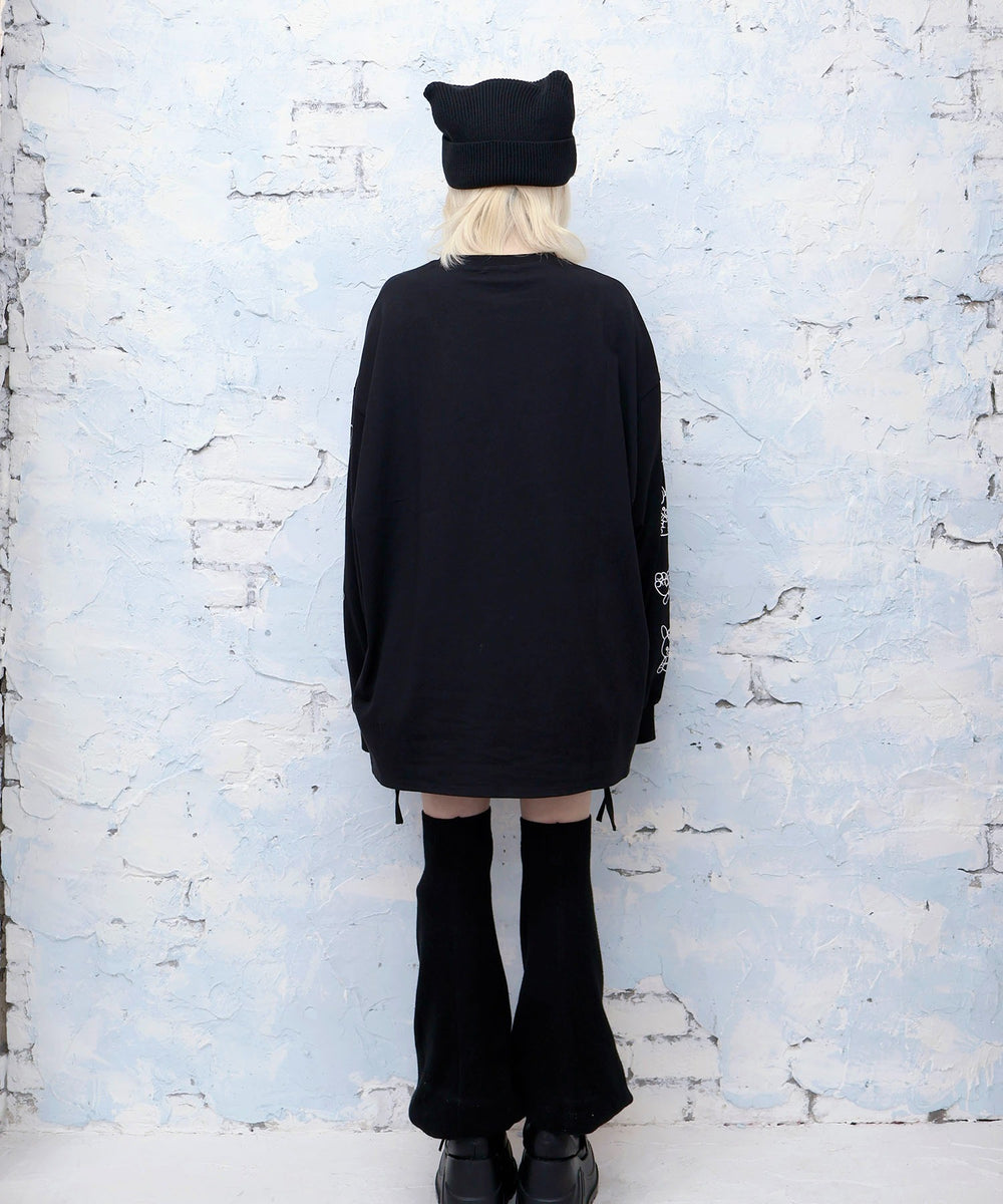 転がり系闇うさロンT