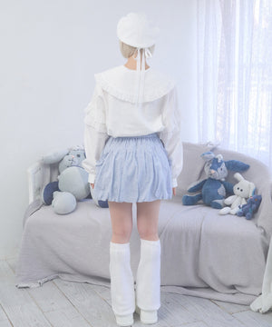 ぷあぷあ綿雲もぐもぐブラウス