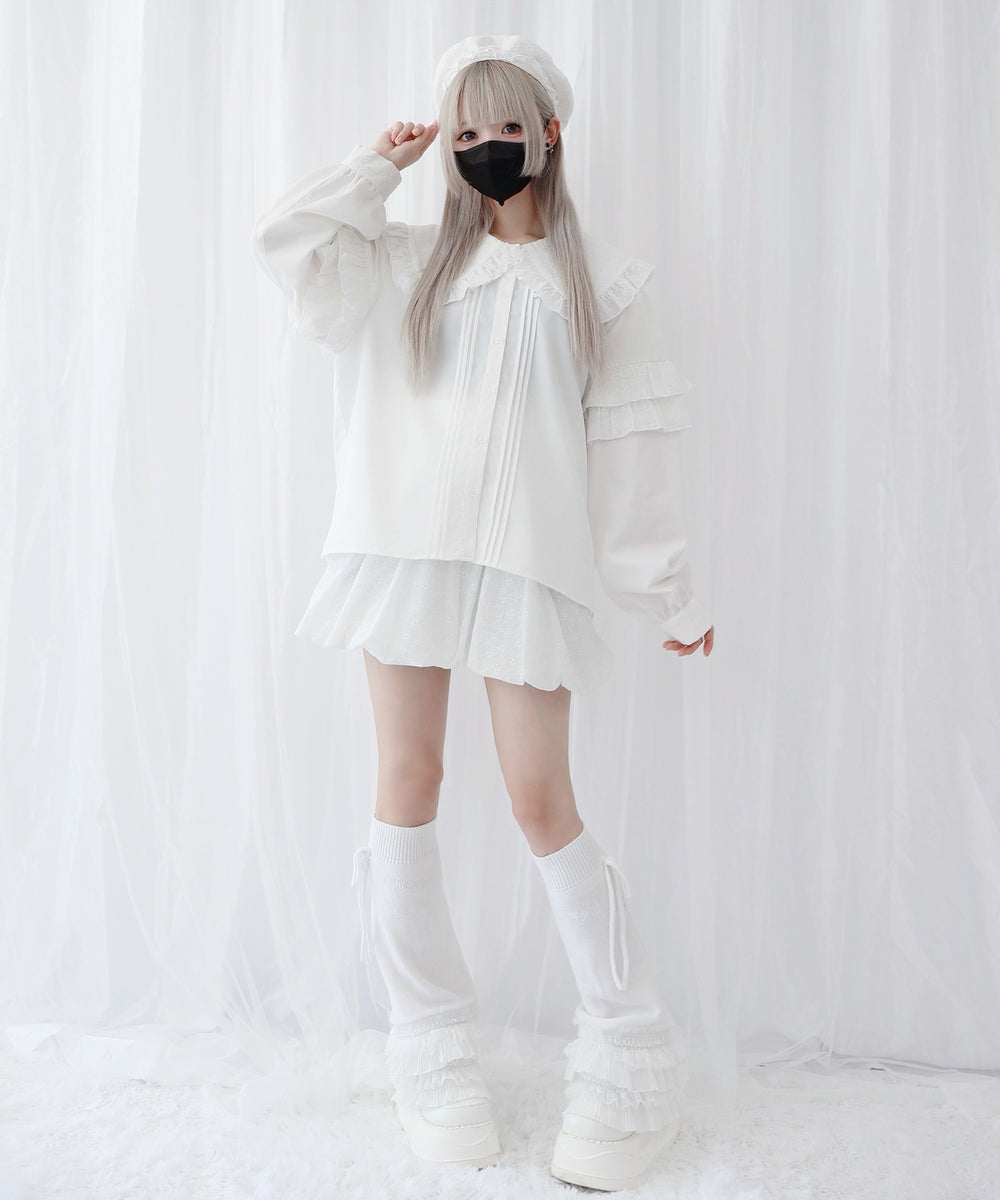 ぷあぷあ綿雲もぐもぐブラウス