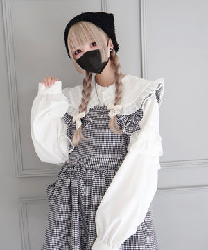 ぷあぷあ綿雲もぐもぐブラウス