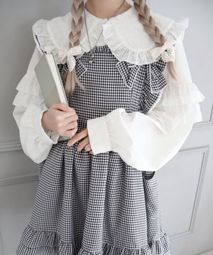 ぷあぷあ綿雲もぐもぐブラウス