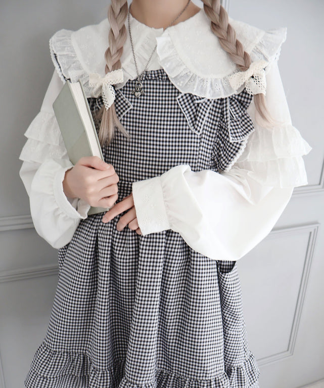 ぷあぷあ綿雲もぐもぐブラウス