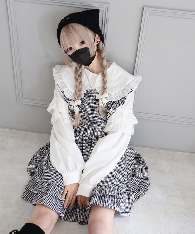 ぷあぷあ綿雲もぐもぐブラウス