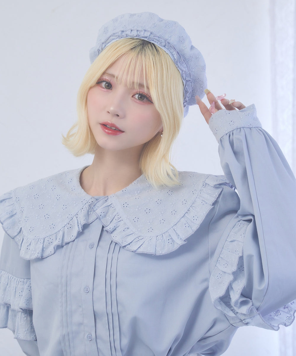 ぷあぷあ綿雲もぐもぐブラウス