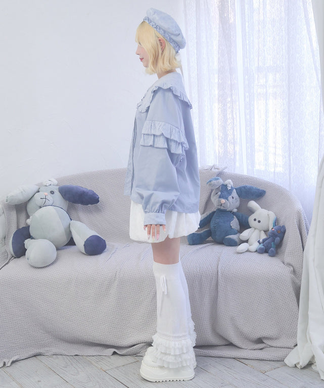 ぷあぷあ綿雲もぐもぐブラウス