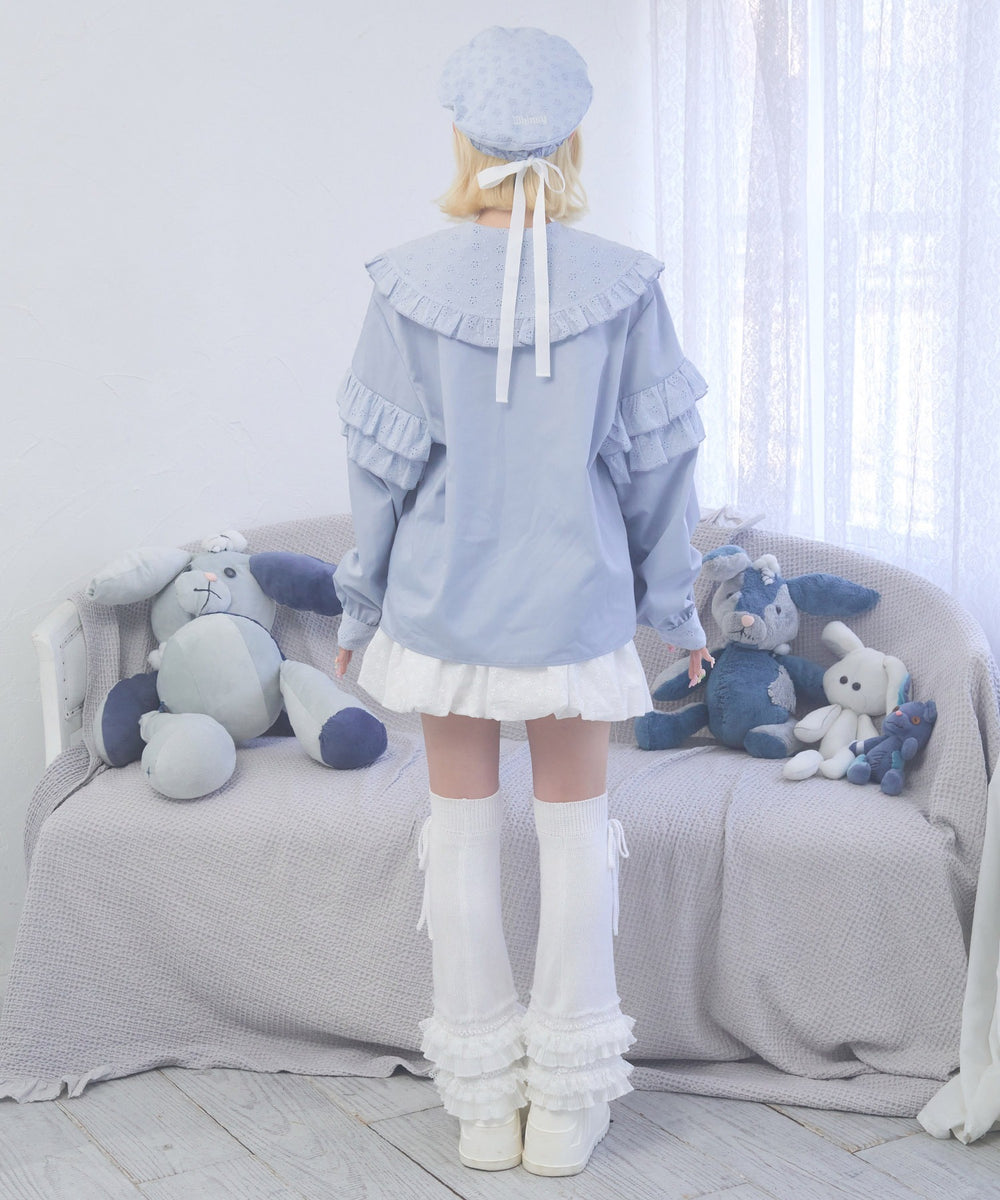 ぷあぷあ綿雲もぐもぐブラウス