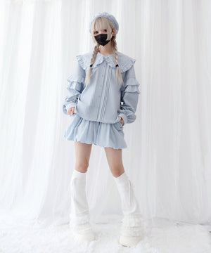 ぷあぷあ綿雲もぐもぐブラウス