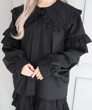 ぷあぷあ綿雲もぐもぐブラウス