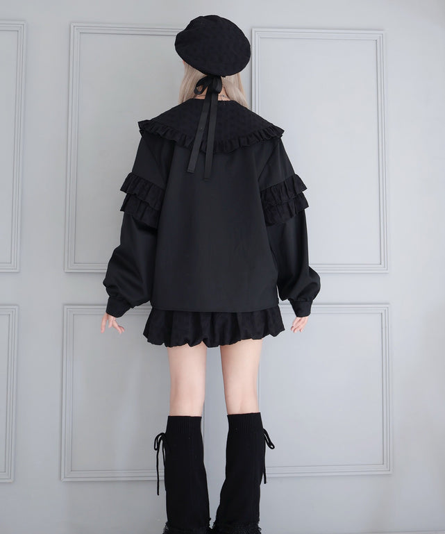 ぷあぷあ綿雲もぐもぐブラウス