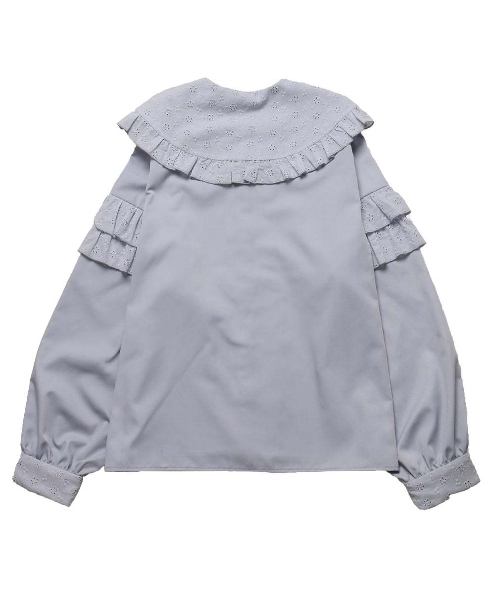 ぷあぷあ綿雲もぐもぐブラウス