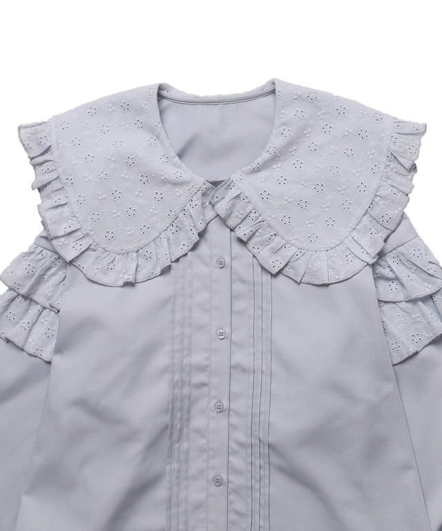 ぷあぷあ綿雲もぐもぐブラウス