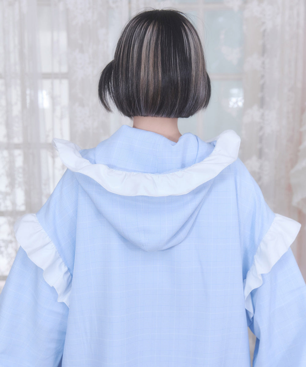 バブみでヤバみなフードシャツ