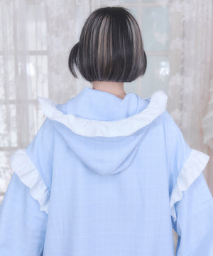 バブみでヤバみなフードシャツ