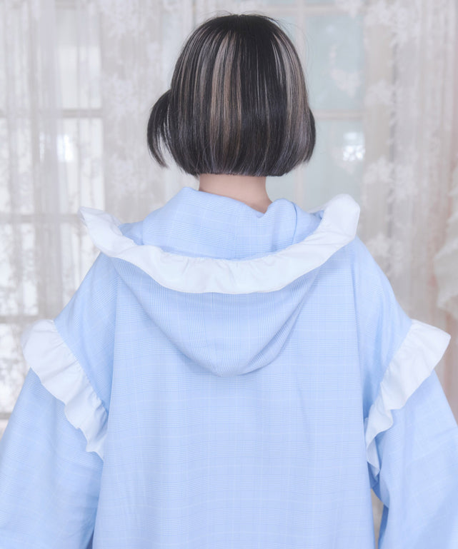 バブみでヤバみなフードシャツ