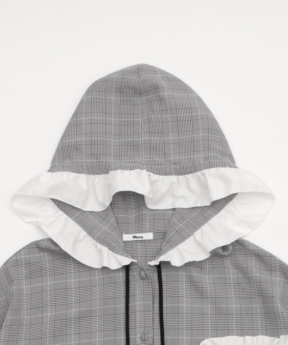 バブみでヤバみなフードシャツ