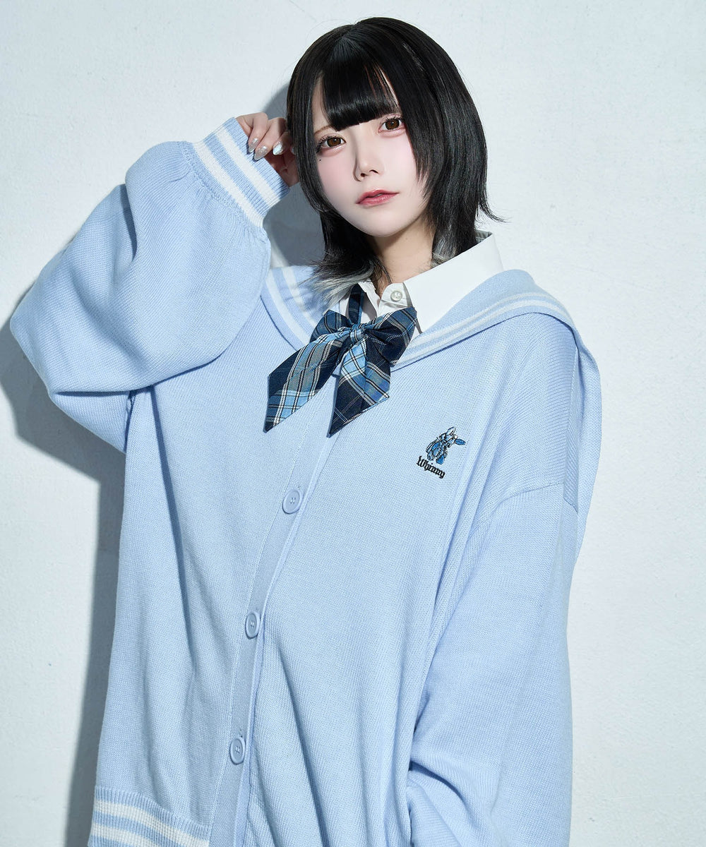 天才秀才クールな学生カーディガン【新色追加】