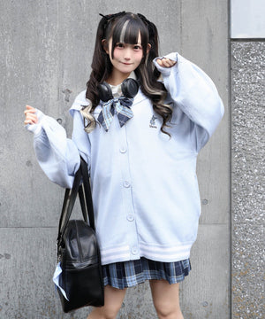 天才秀才クールな学生カーディガン【新色追加】