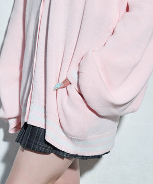 天才秀才クールな学生カーディガン【新色追加】