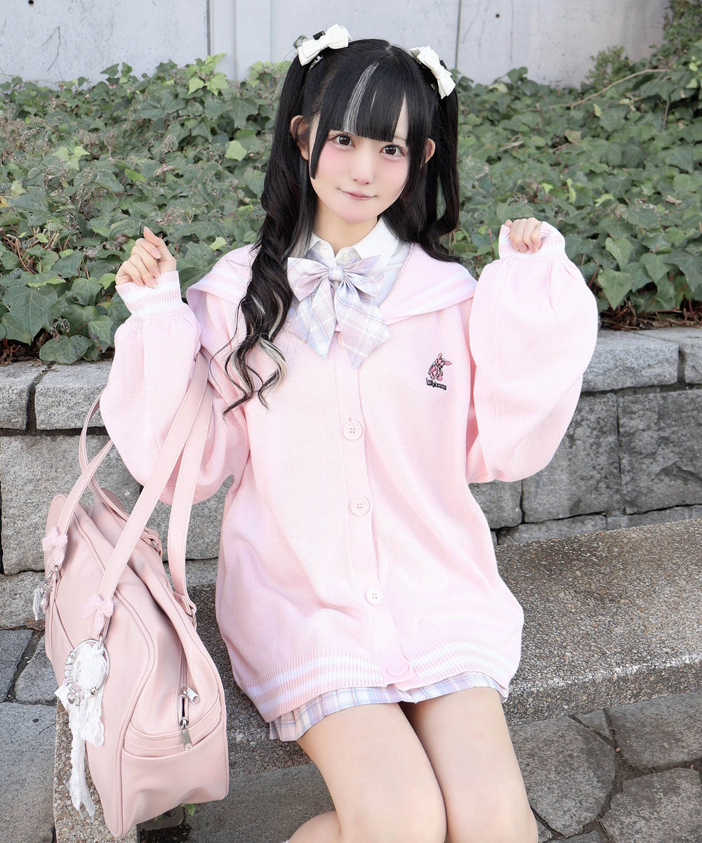 天才秀才クールな学生カーディガン【新色追加】