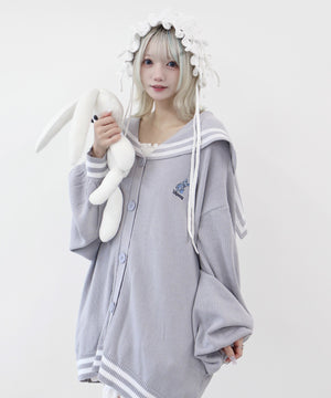 天才秀才クールな学生カーディガン【新色追加】