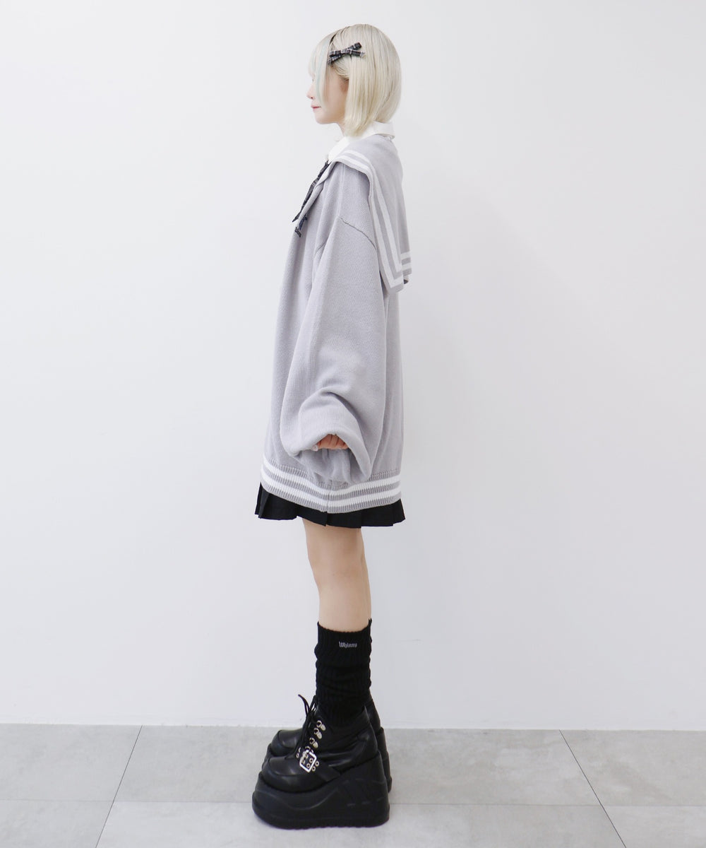 天才秀才クールな学生カーディガン【新色追加】