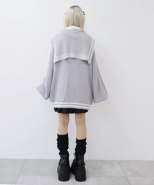 天才秀才クールな学生カーディガン【新色追加】