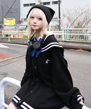 天才秀才クールな学生カーディガン【新色追加】