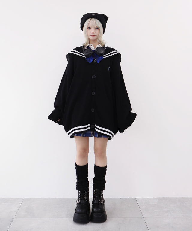 天才秀才クールな学生カーディガン【新色追加】