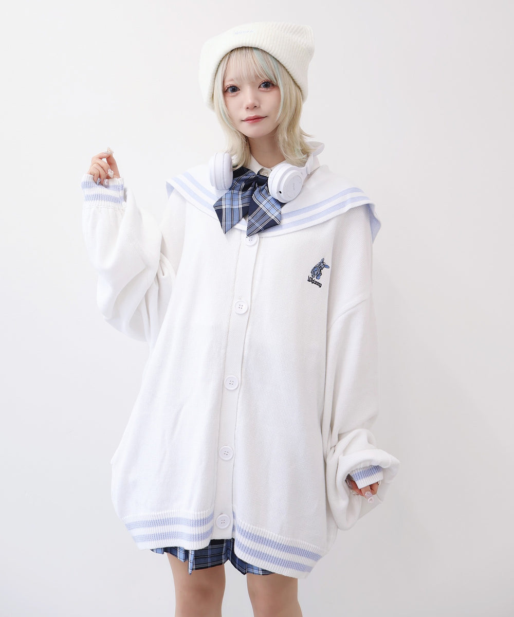 天才秀才クールな学生カーディガン【新色追加】