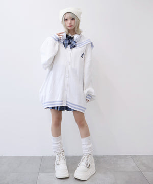 天才秀才クールな学生カーディガン【新色追加】