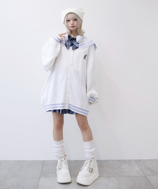 天才秀才クールな学生カーディガン【新色追加】