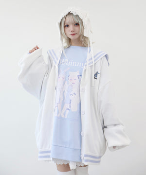 天才秀才クールな学生カーディガン【新色追加】