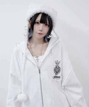 しらたまねこパンチ帽