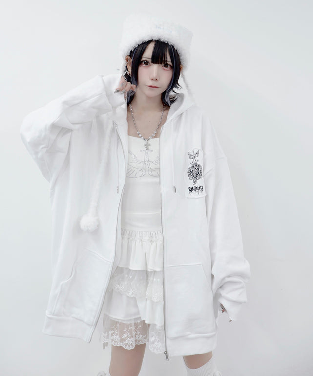 しらたまねこパンチ帽