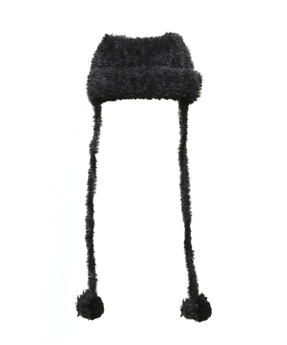 しらたまねこパンチ帽